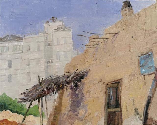 油画家田卫戈敦煌行者追寻传统的艺术旅程