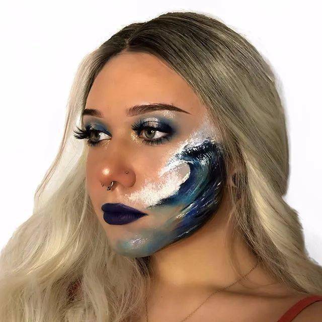 赏析美妆博主irisgrace彩绘妆容集锦