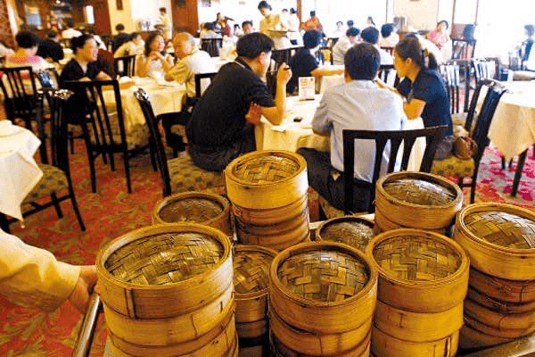 现代茶楼鼻祖丰圆轩落户静安第三代茶楼黑科技洗牌魔都早茶排行榜