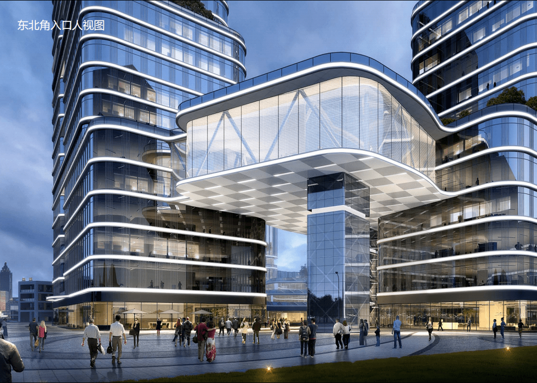 浙南科技城又一高大上建筑设计曝光科技感满满