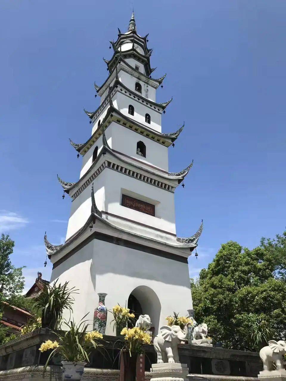 崇州白塔寺图片
