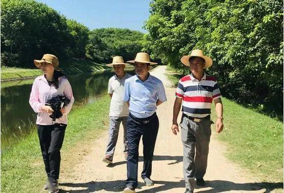 儋州市副市长黎秀全到松涛总干渠东干渠开展巡河工作