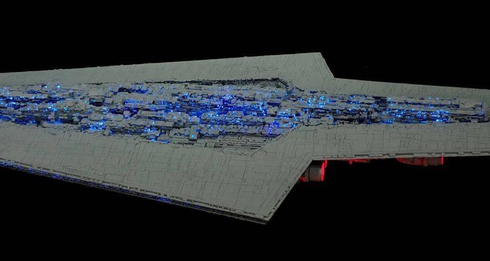 [小t模型秀]1/100000 执行者级超级歼星舰