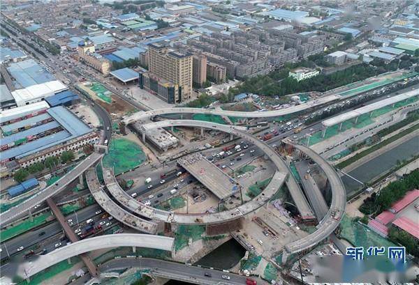 西安昆明路高架桥"十一"有望全线贯通