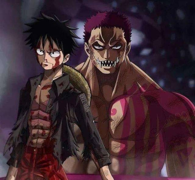 原创视频海贼王人物传卡塔库栗和路飞的战斗到底有没有放水