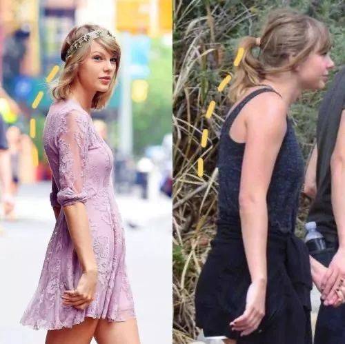 但侧面一秒"破功",有种说不出的猥琐感,  问题出在含胸驼背,肩膀打不