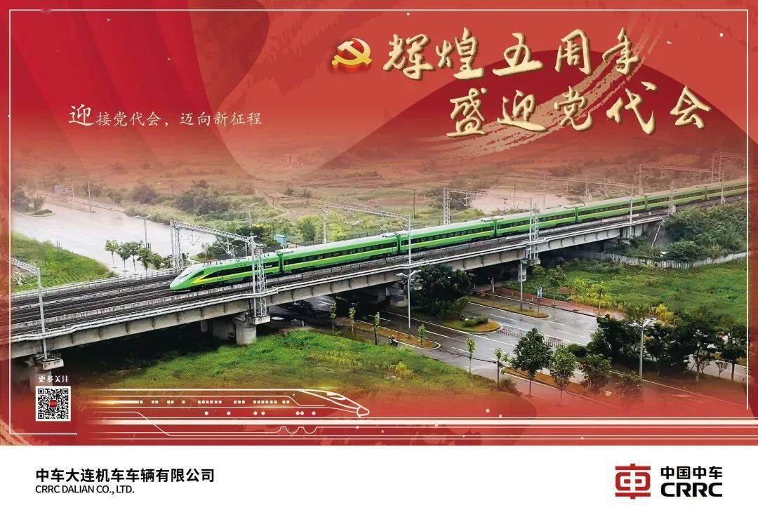 辉煌五年精彩有我点开这组海报送上你对中车的祝福