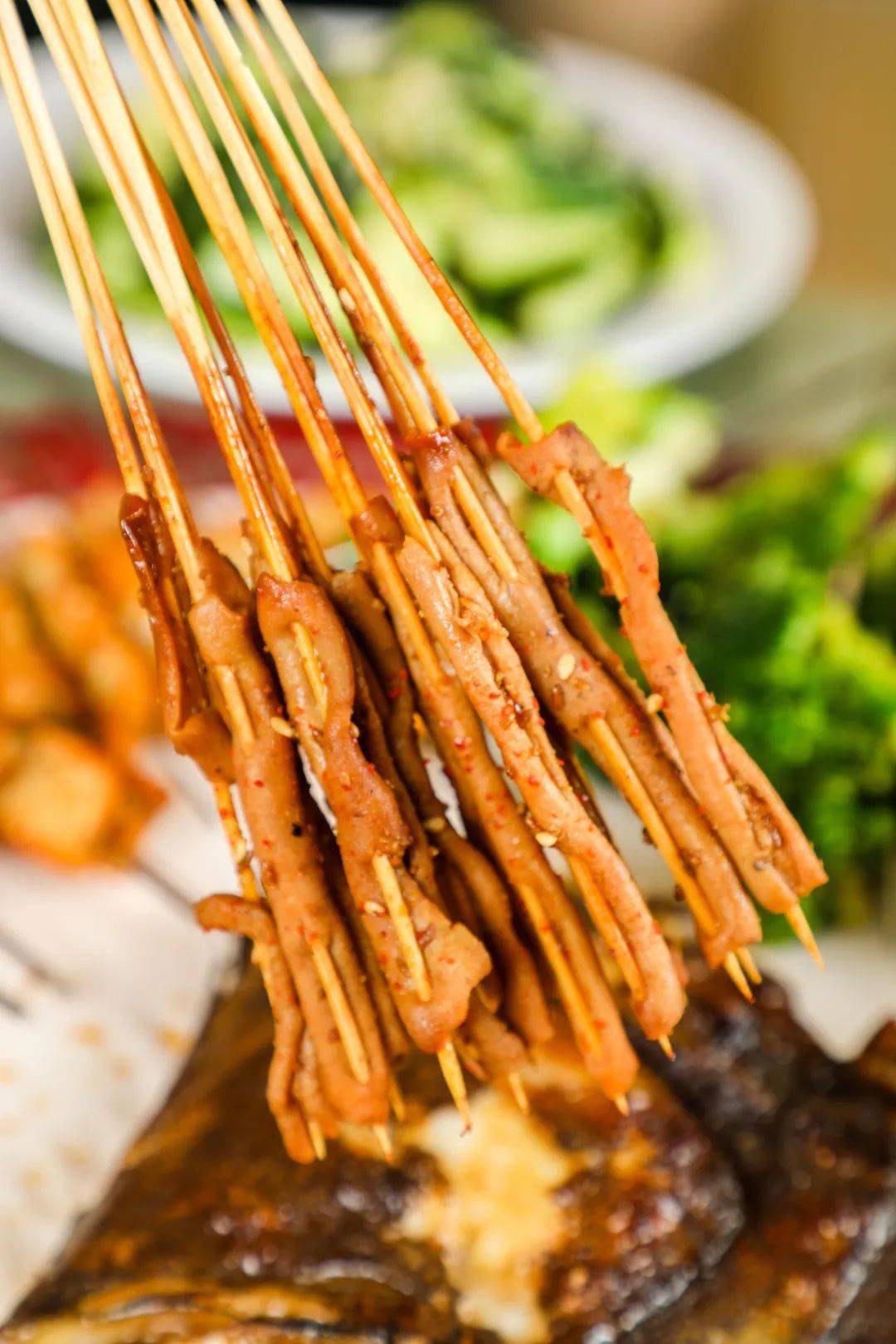 火遍全网的炭烤鲽鱼头 东北小串来喽!