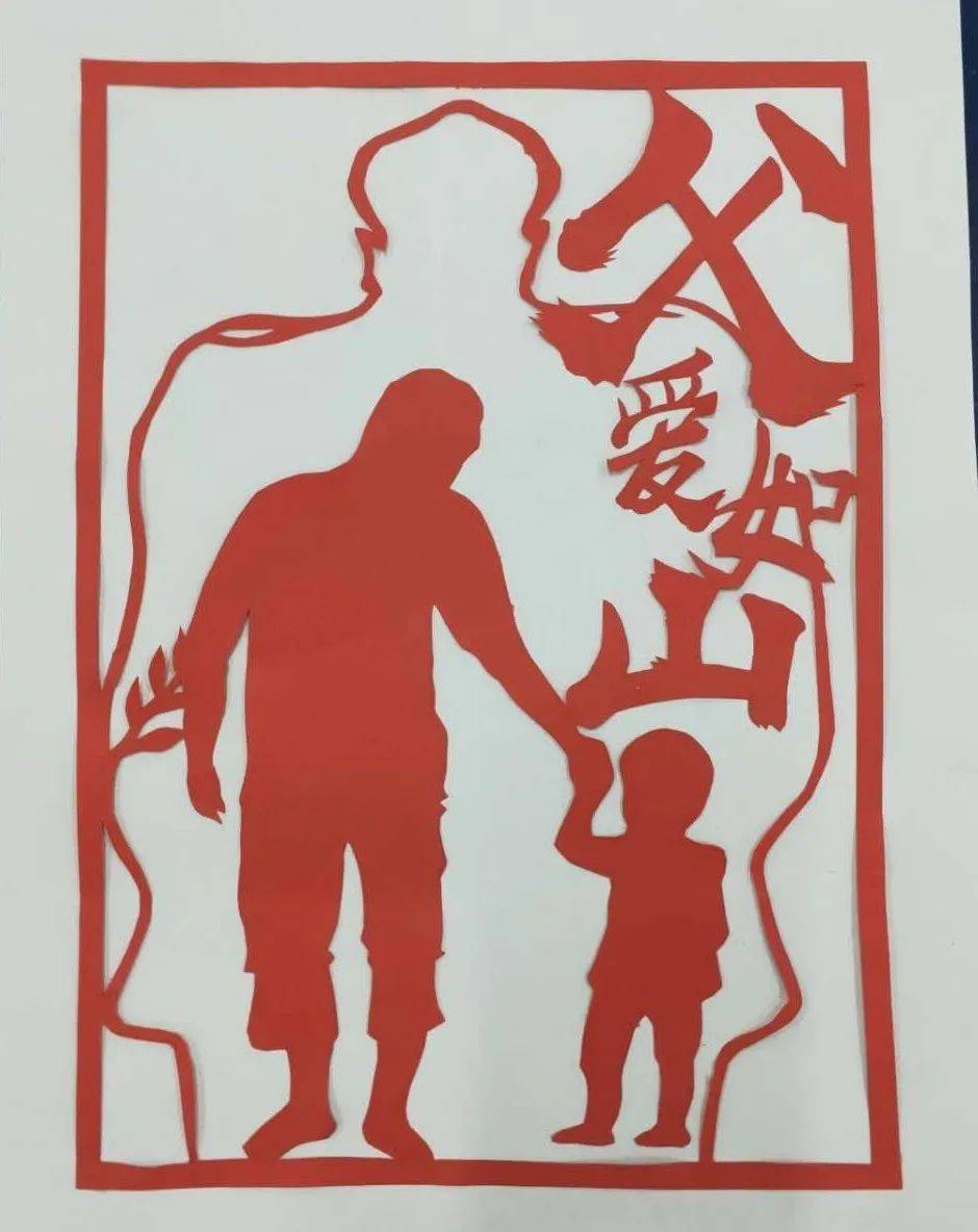 《父爱如山》—张雅雯—蚌埠陈集镇老郢小学父爱就是如此,既温润如玉