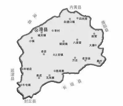 滑县各乡镇地图图片