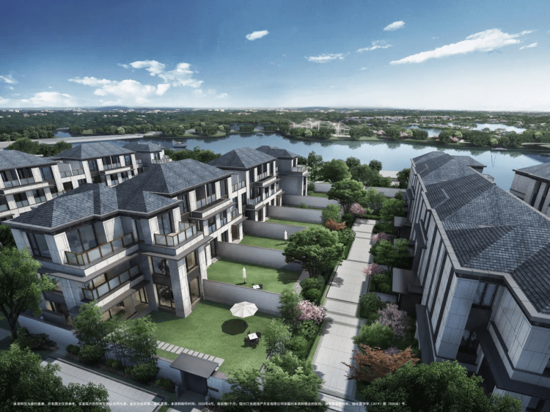 绍兴迪荡湖畔,约225-355㎡臻稀排屋上新!