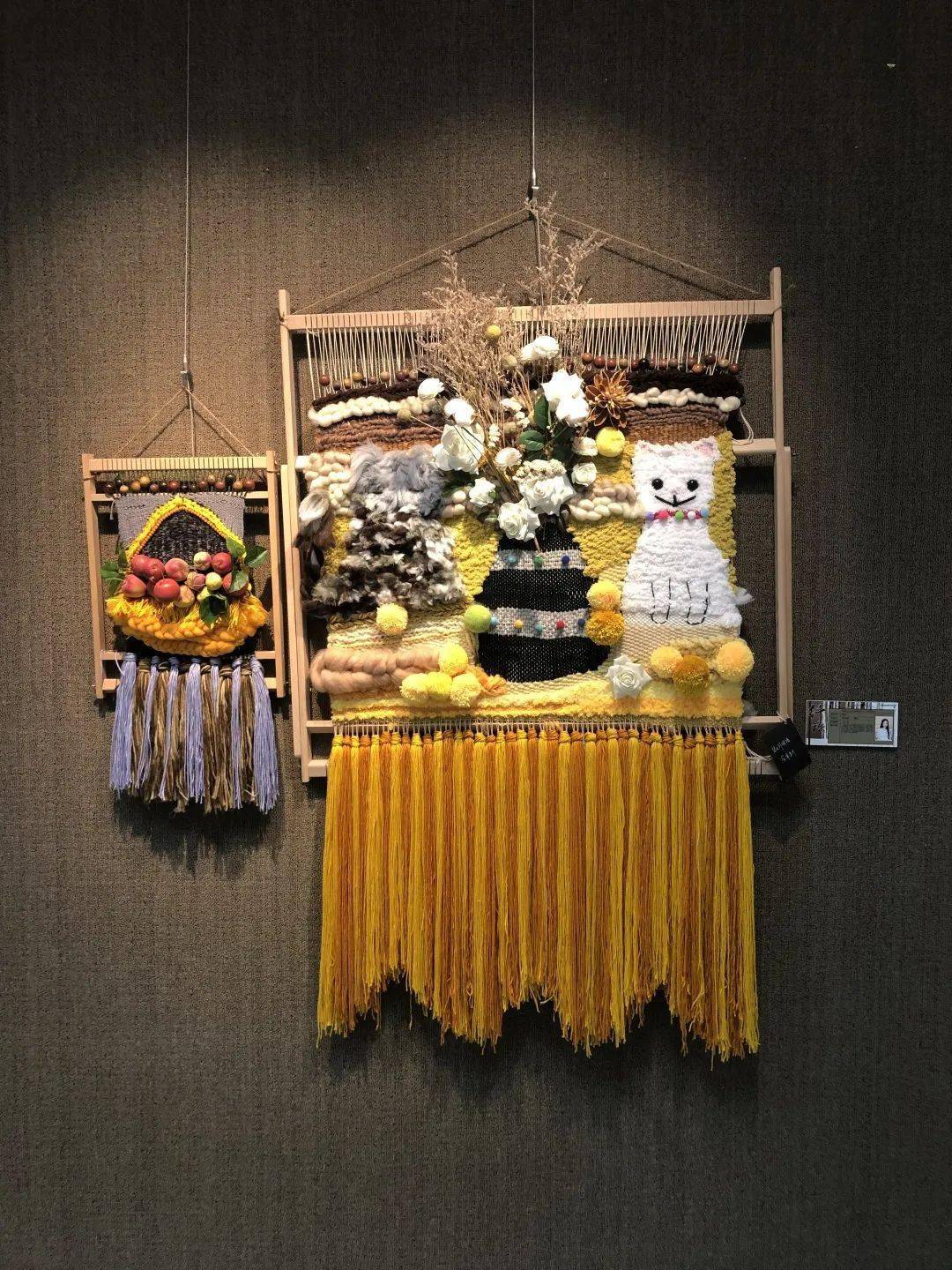 展讯龙岗区纤维艺术作品首展带你走进挂毯世界