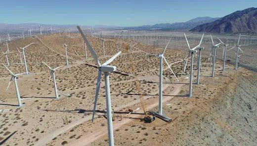 动向美国加州拟用11座大型风力发电机取代460座老旧小风机