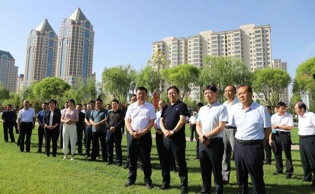 准格尔旗四大班子考察团到我旗考察