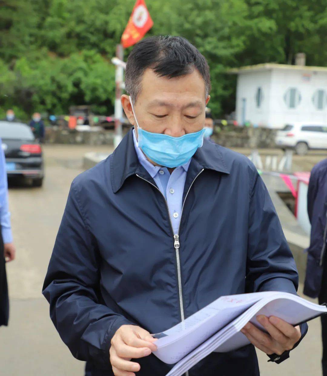 鸡西市委书记张常荣到八五五农场有限公司调研防汛工作