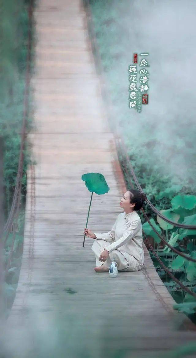 一念心清净,莲花处处开