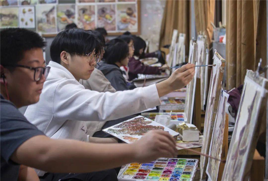 三中美术班,梦想和才华的n次方叠加