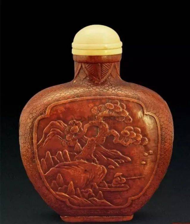 葫芦鼻烟壶的种类和所用工艺