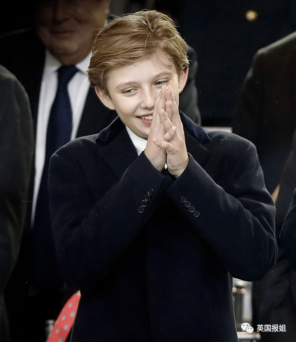 高富帅,大长腿,川普最小儿子成了美国最玛丽苏的"国民老公"?