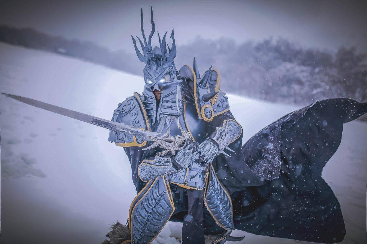 魔兽世界 巫妖王cosplay