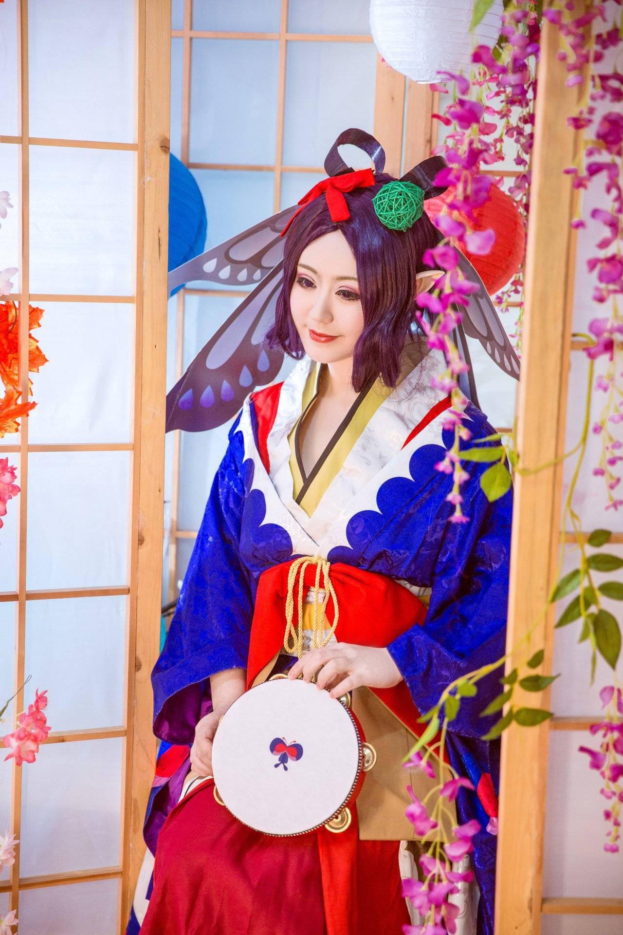 阴阳师蝴蝶精cosplay