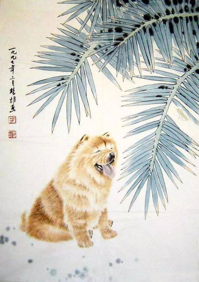 他画的小动物太萌了