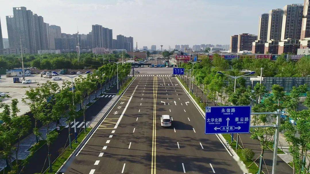 为保障道路施工期间周边居民的正常生活,大明宫遗址区坚持"以人为本