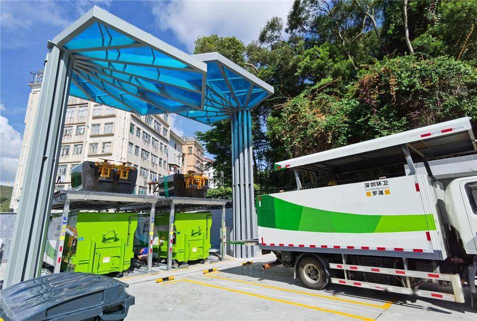 广东首座地埋式垃圾转运站在深圳启用