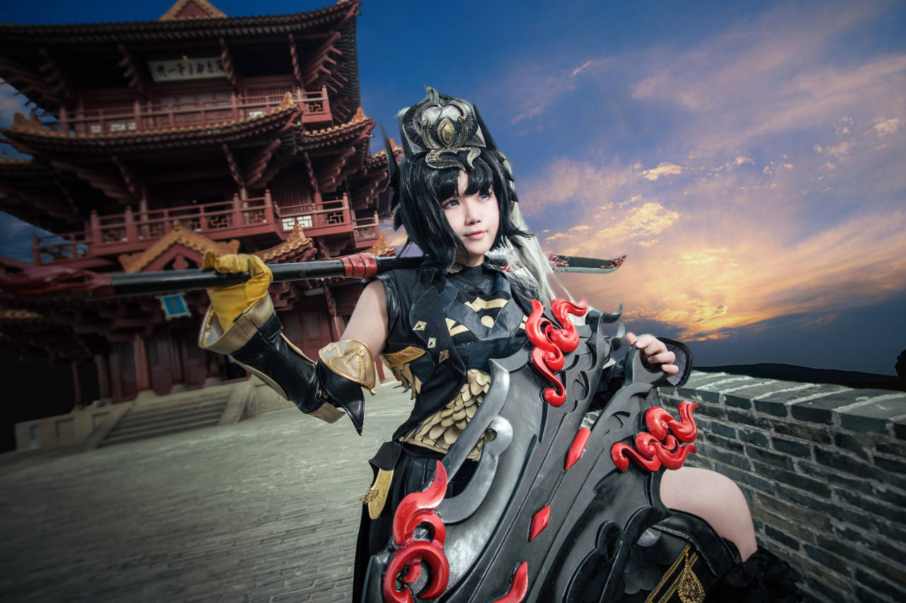 剑网三苍云血誓朔雪cosplay