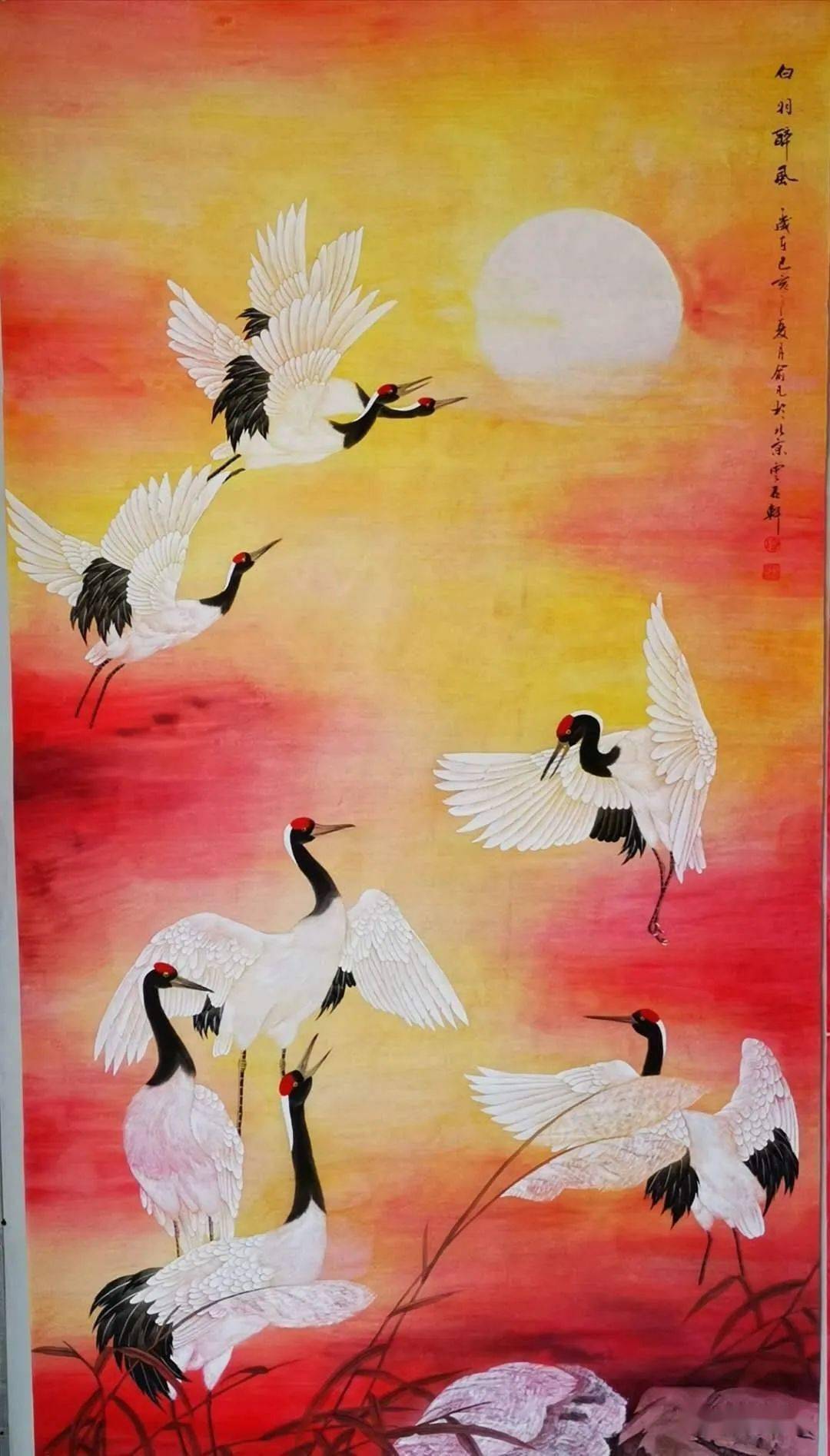 王敬国家一级美术师:李艺承国家一级美术师:王少华当代著名工笔画家