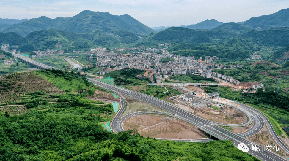 杭绍台高速公路先行段今天通车(附图和视频),赶紧来瞧瞧