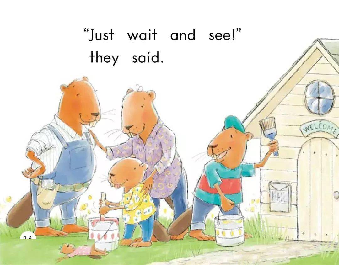 "just wait and see!"they said."等着瞧!"他们说.