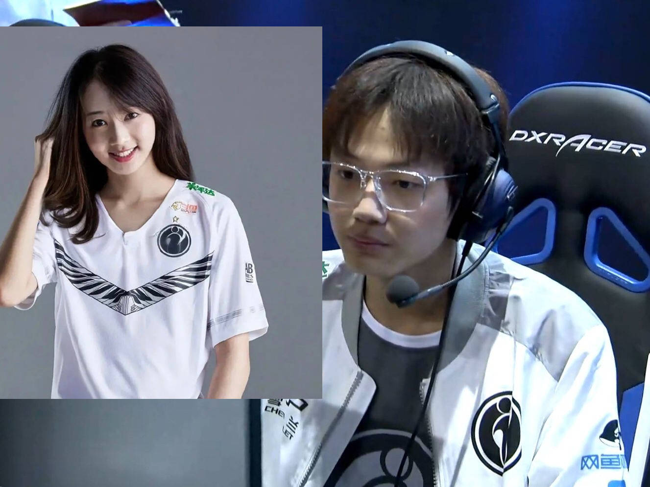 lpl职业选手女装后续,硬币哥和jkl真的爱了!你认为谁最可爱?_乐言