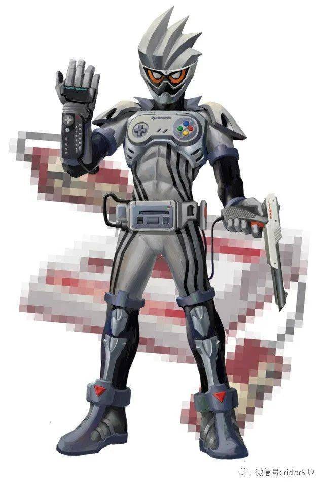 假面骑士:build双狮形态更显威武_高达