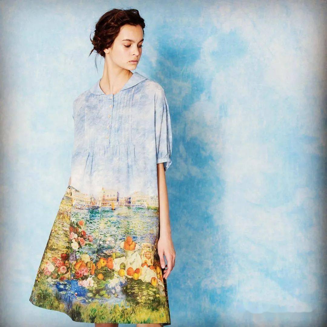 油画柄lolita,你把哪些名画穿在了身上?