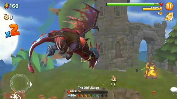 饥饿龙饥饿龙长出巨大的獠牙能打败外星哥布林吗