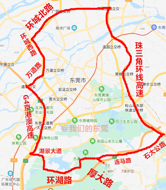 东莞限乐地图图片