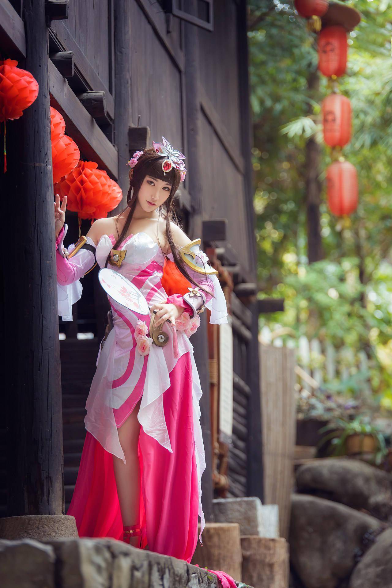 王者荣耀游园惊梦甄姬cosplay