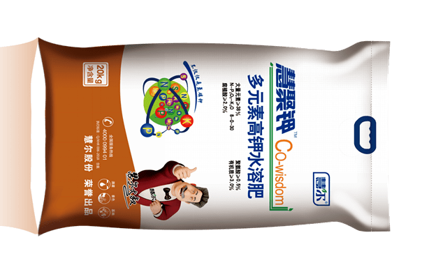 8-0-30产品规格:20kg/袋名称:慧聚钾8-0-30(特别添加聚谷氨酸)产品