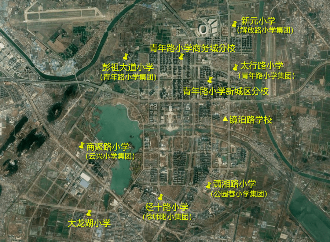 徐州新城区学区划分及小区从属(仅供参考)