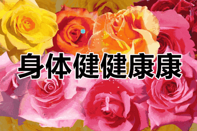 保重身体!凝结成的一句话:祝福是无数日子的牵挂过时了就淡了;祝福