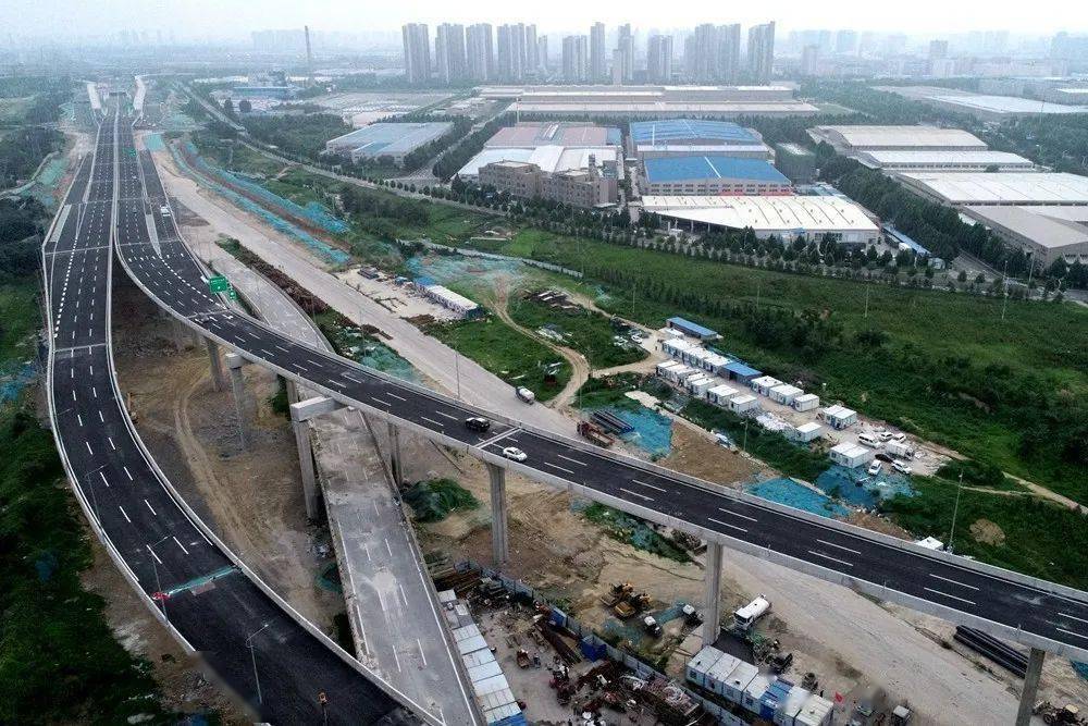 全国最大城市立体交通,最长节段拼装桥梁—郑州东四环快速化道路主线