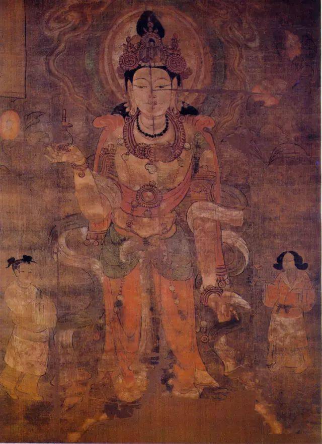 敦煌吐蕃壁画构图严谨线条生动密宗艺术独特