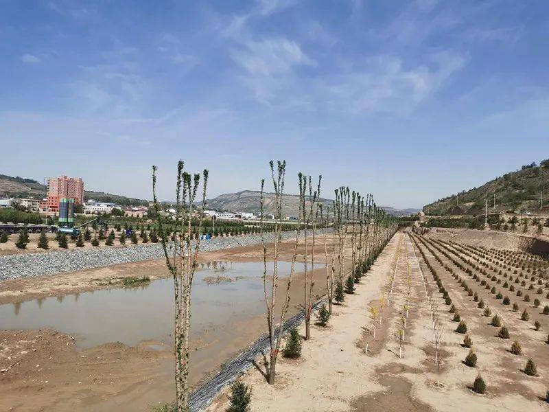 静宁县严格落实河长制 打造"河畅水清岸绿景美"新景观