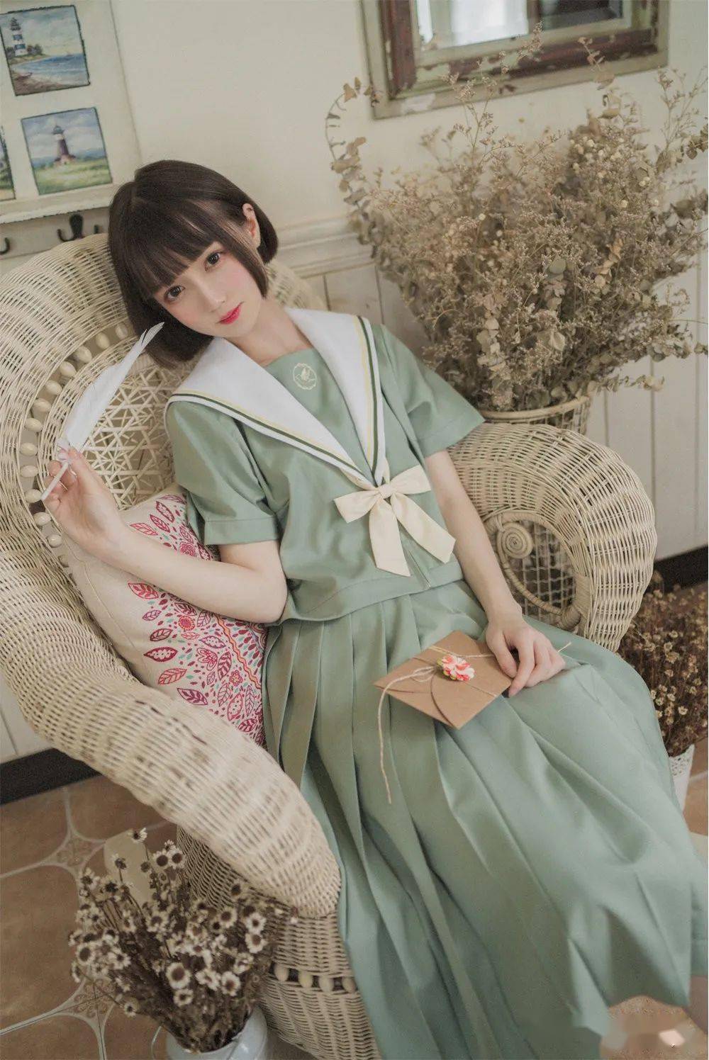 夏季水手服 | 这些美貌夏服,让你清爽可爱!