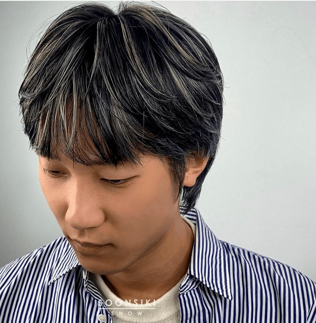 男生搞个挑染巨潮