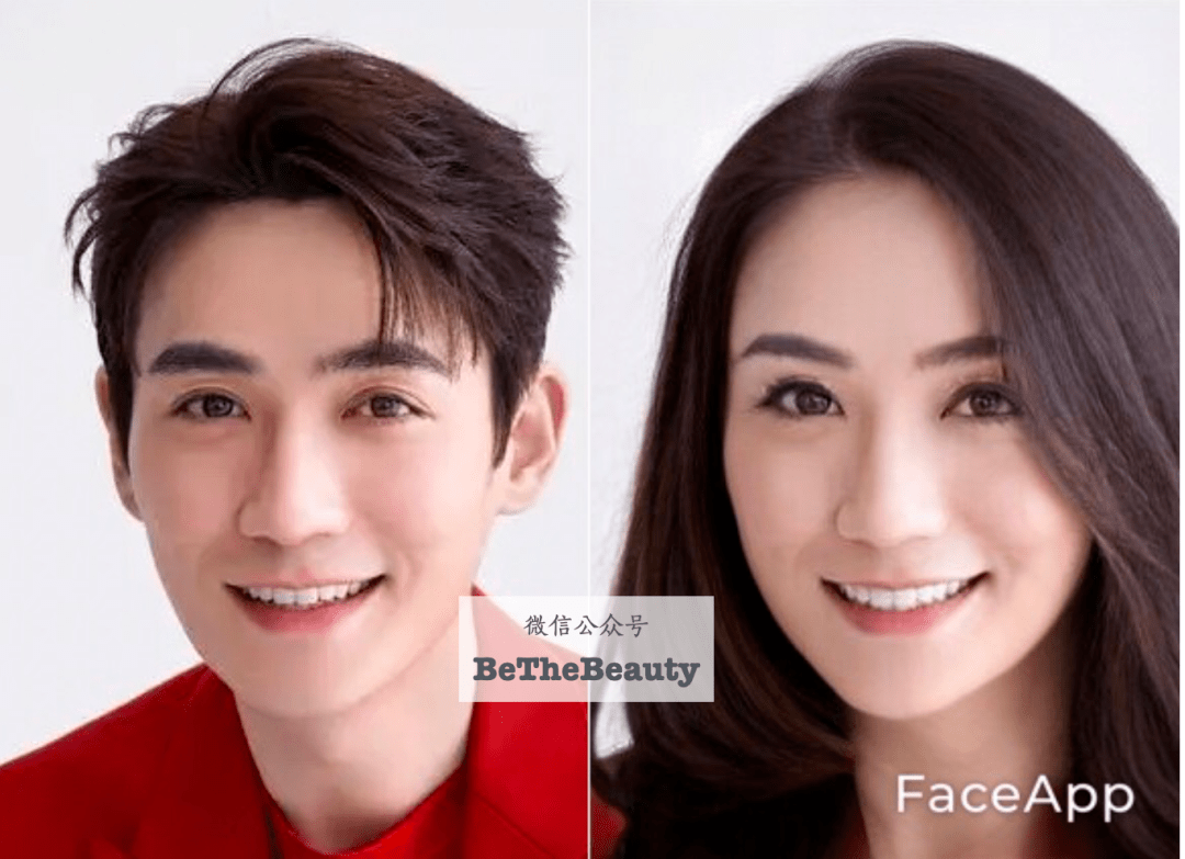 胡一天这种眼睛好看的,转女生一般也很美 再比如朱一龙,性转女版