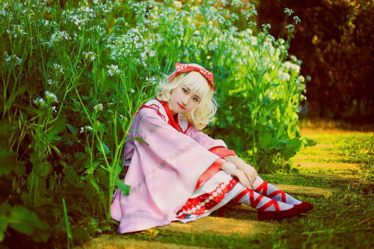 蔷薇少女雏莓大正和服cosplay
