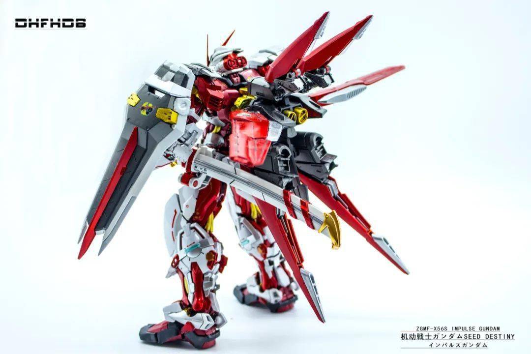【佳作】万代 hirm1/100 红异端 某班mb样式大剑 飞行背包