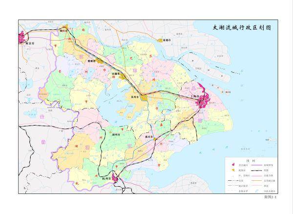 图说:太湖流域行政区划图 来源/太湖局(下同)
